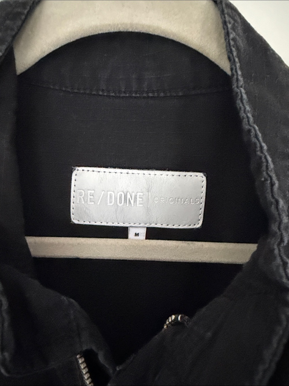 Re/Done Black Utility Jumpsuit - Picture 2 of 10